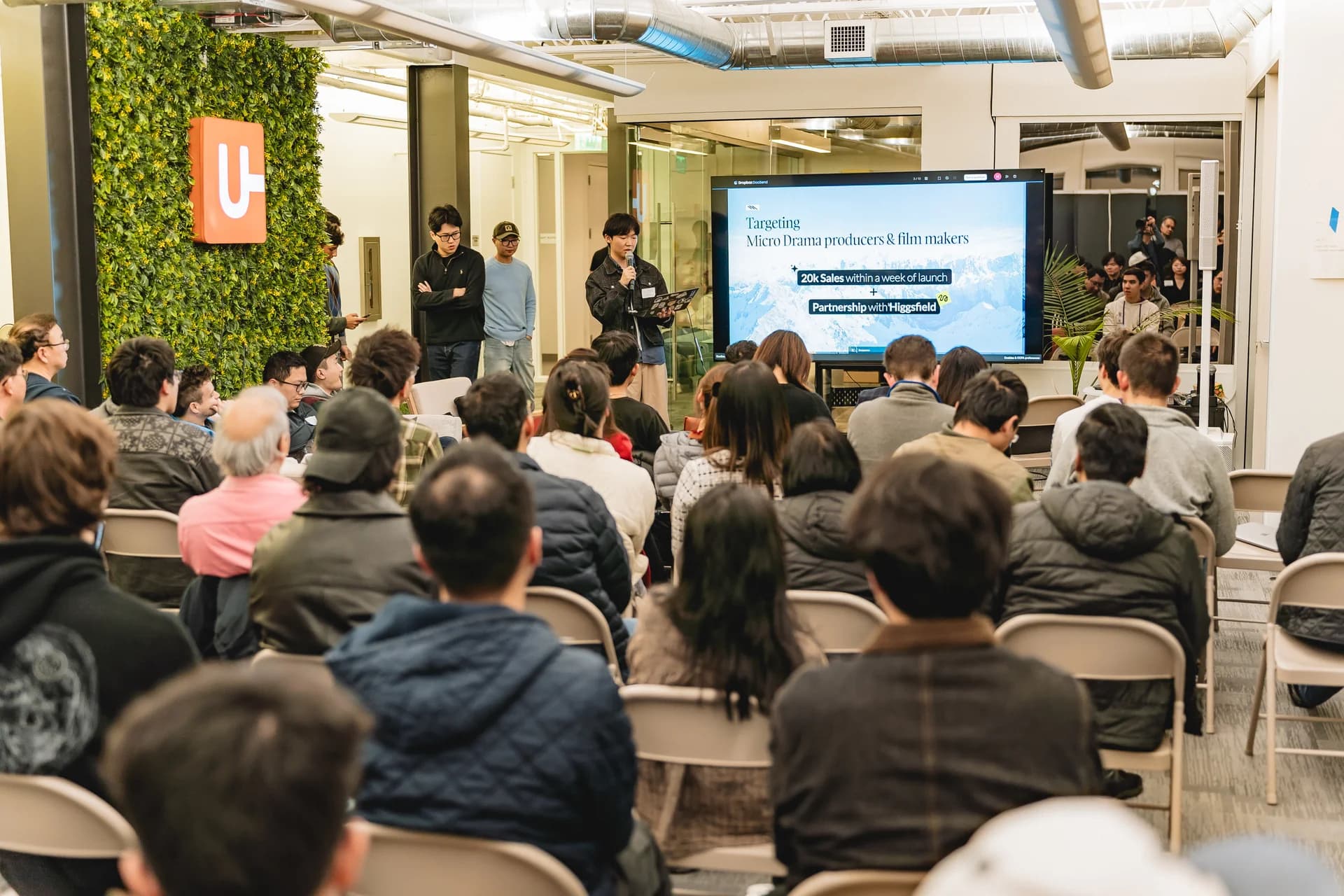 Collaboration at Demo Day at Demo Day - AI Valley community event