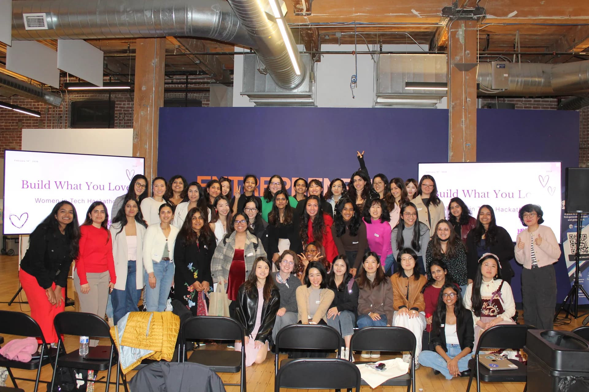 Build What You Love hackathon energy at Build What You Love Hackathon (WIT Hack) - AI Valley community event