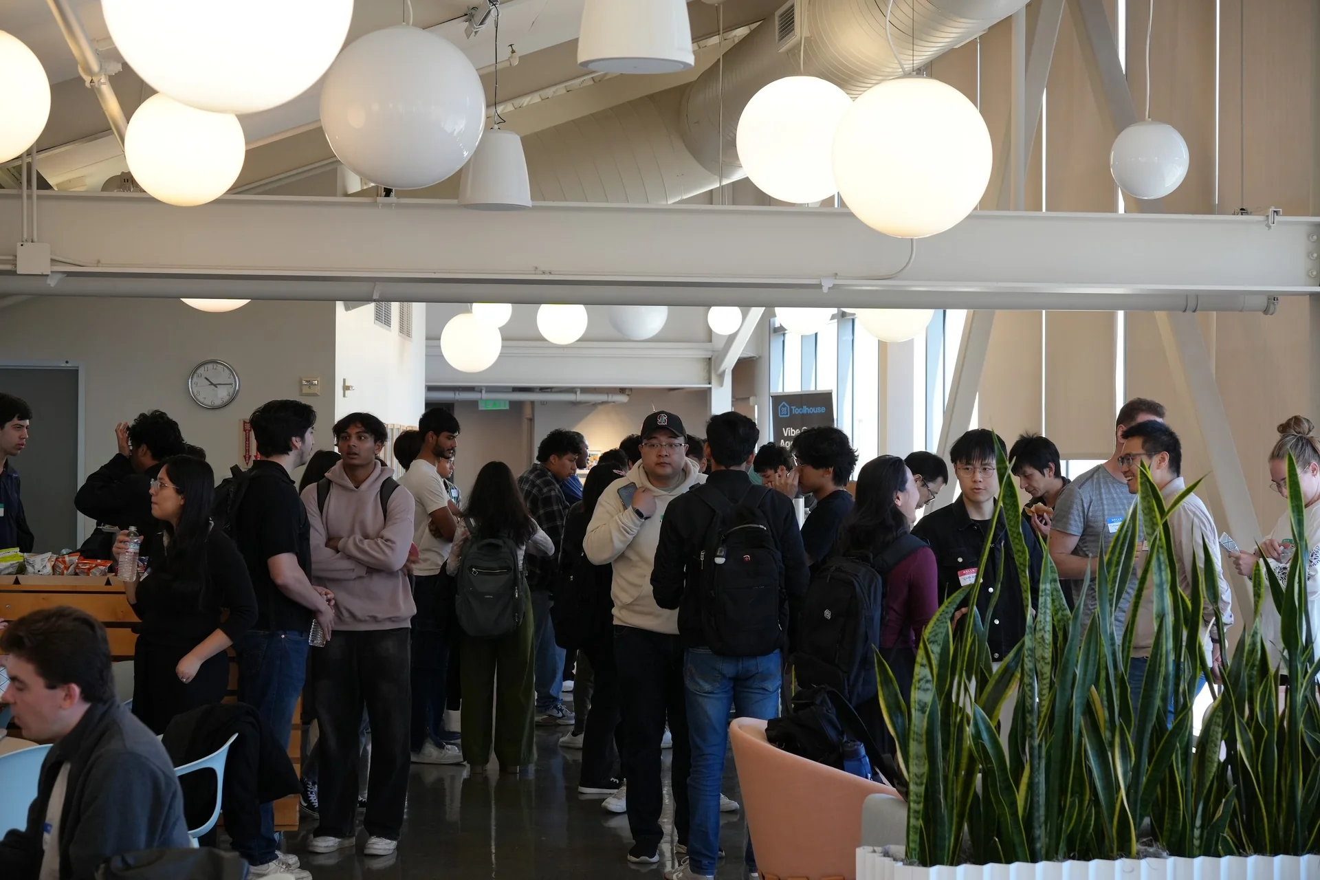 Teams building solutions at A NEW AGENT - AI Valley community event