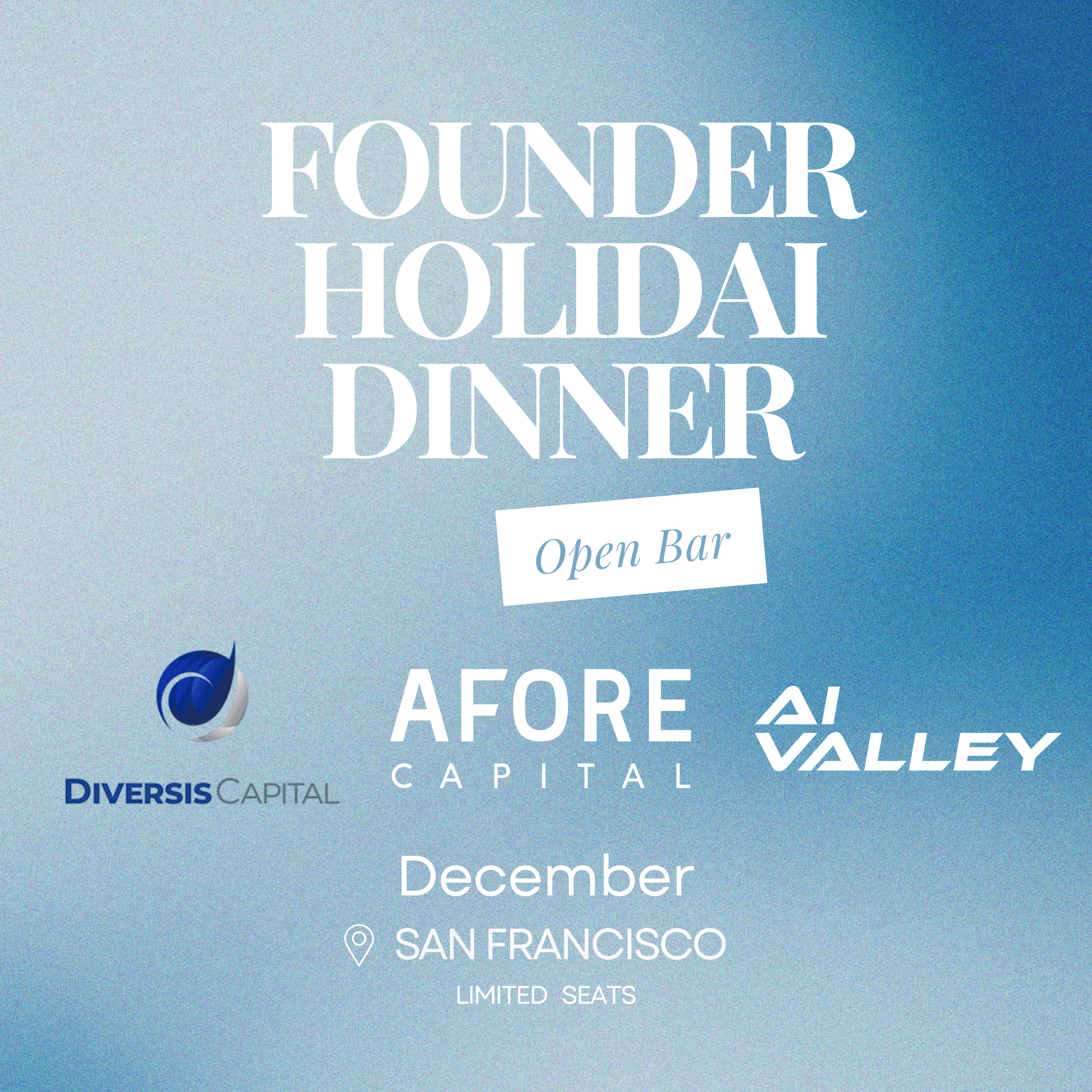 Founder HolidAI Dinner