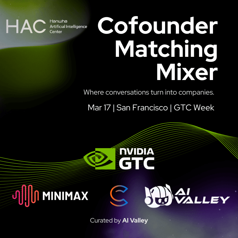 AI Valley GTC Cofounder Mixer