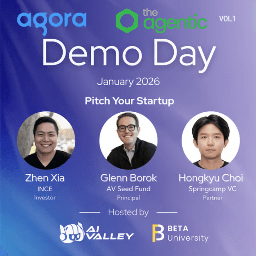 Demo Day - A showcase of exceptional founders and builders from AI Valley