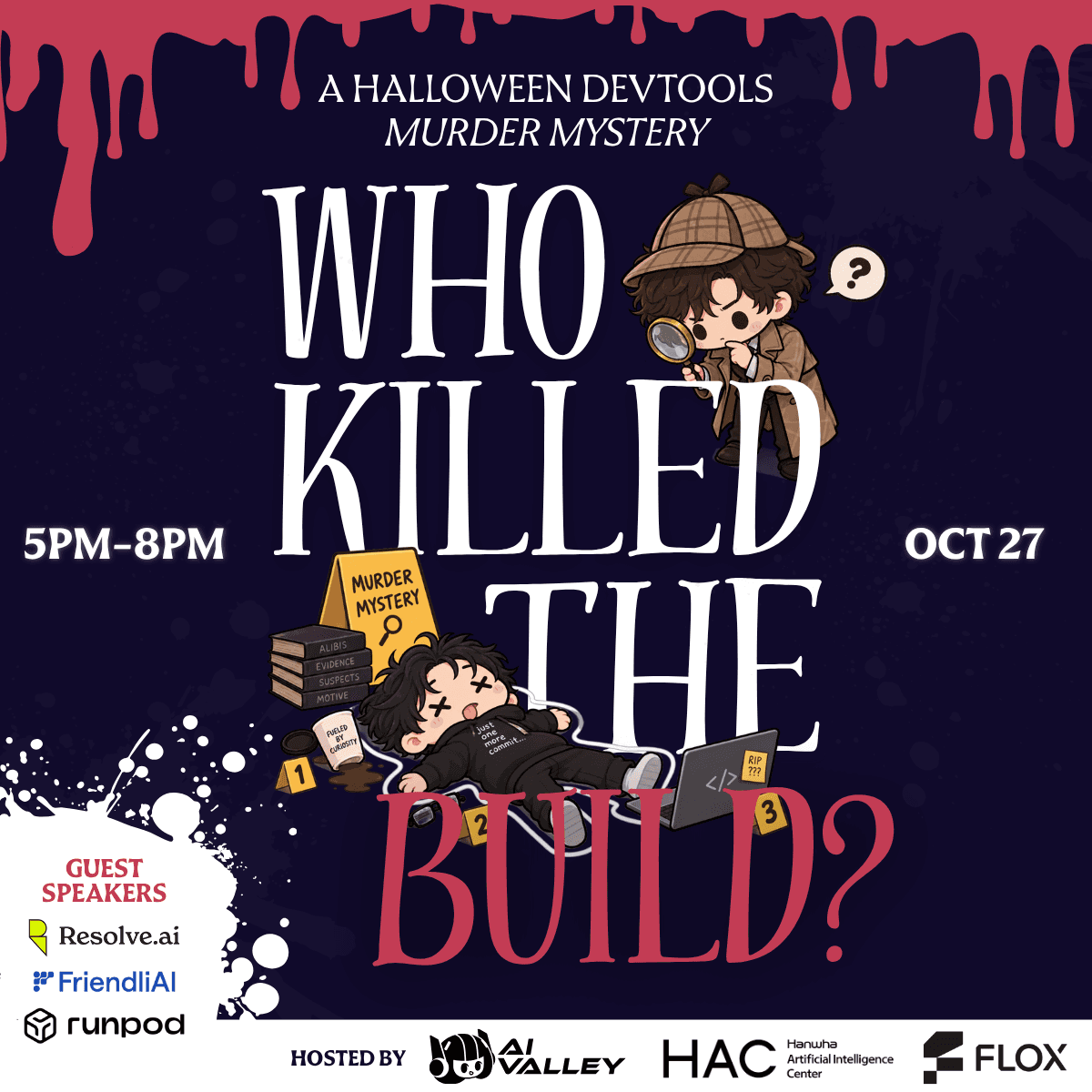 Who Killed the Build? 💀 A Halloween DevTools Murder Mystery with Flox