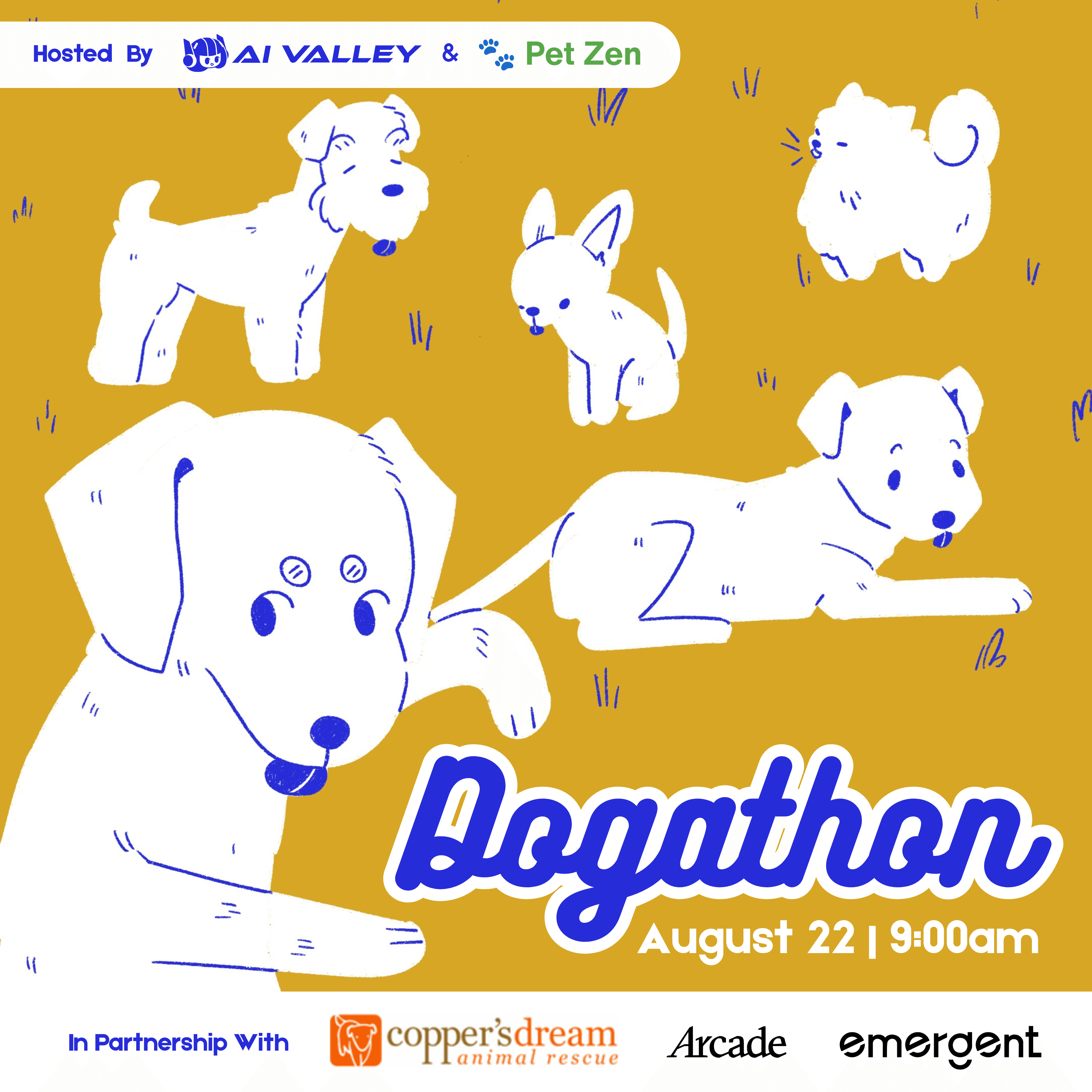 AI Valley x Pet Zen Dog-a-thon