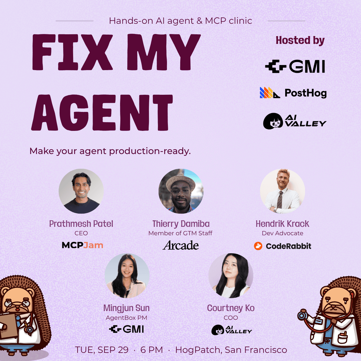 Fix My Agent: Make Your Agent Production-Ready | AI Valley × PostHog × GMI Cloud